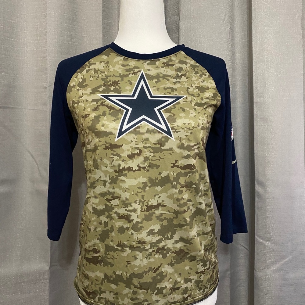Women's Dallas Cowboys Nike Camo shirt